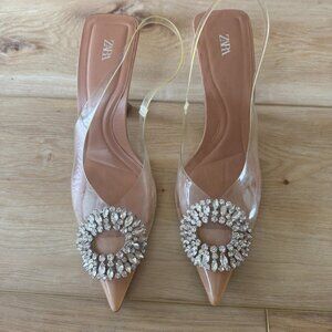 Zara Amina Muaddi Dupe Heels